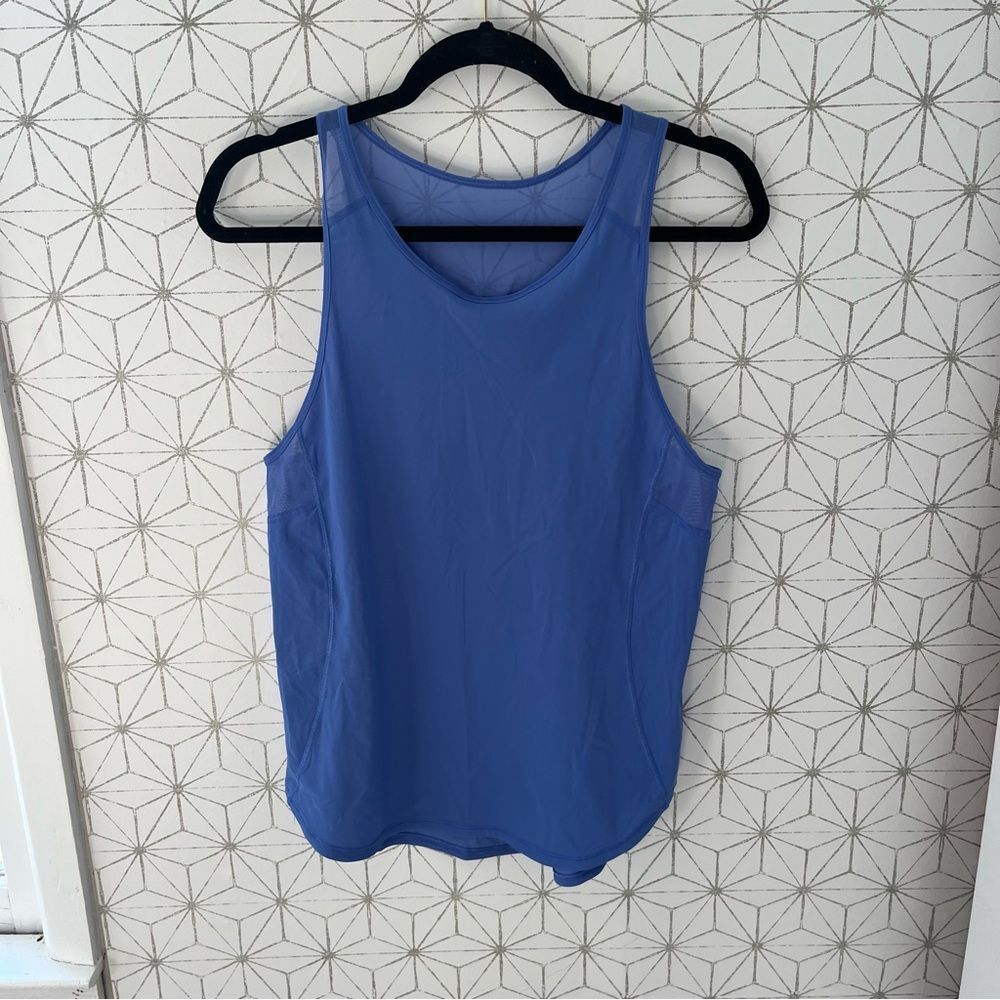 Lululemon Sculpt Tank Peri Blue